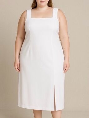 Eloquii White Dress